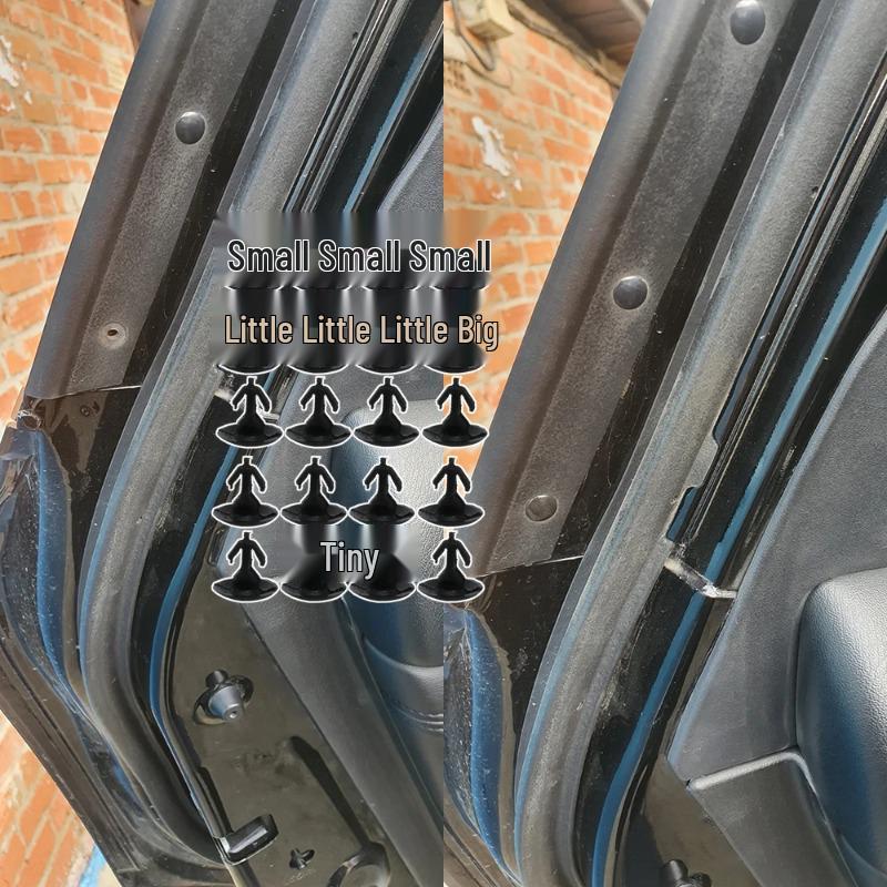 Honda Car Sealing Strip Clip for Accord, Civic, Odyssey - Nylon Material