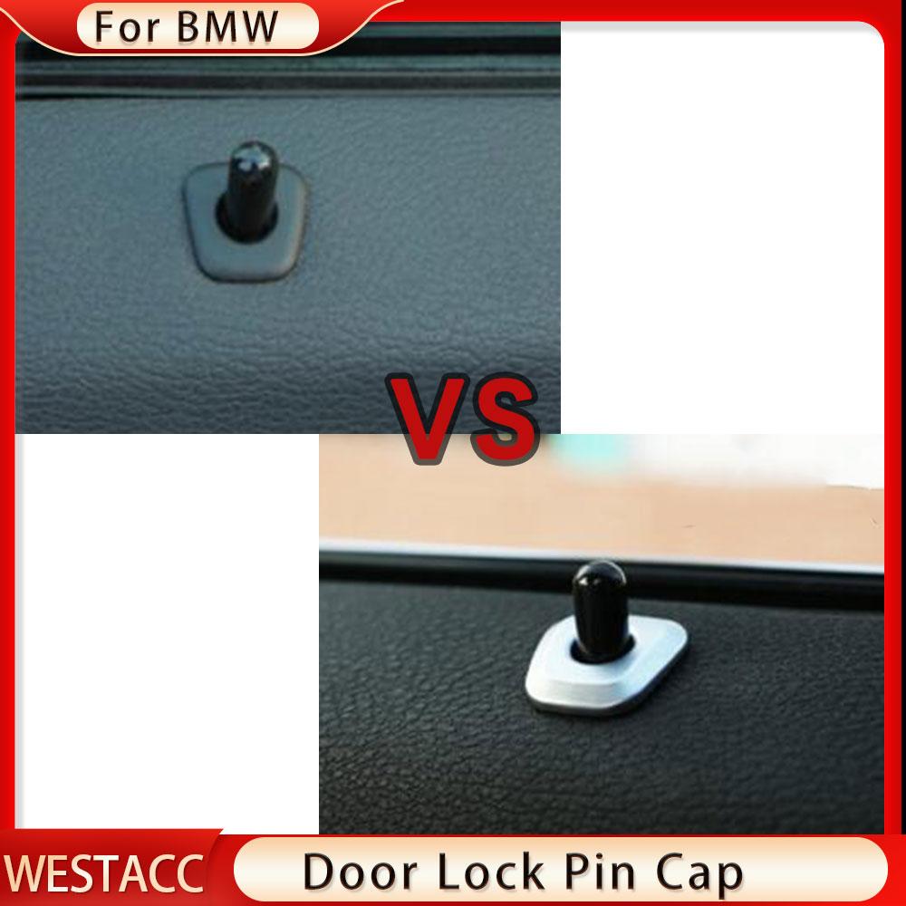 4 шт./компл. ABS хромированная ручка замка задней двери автомобиля, крышка, накладка, наклейка для BMW X1 F48 2016 2017 2018  