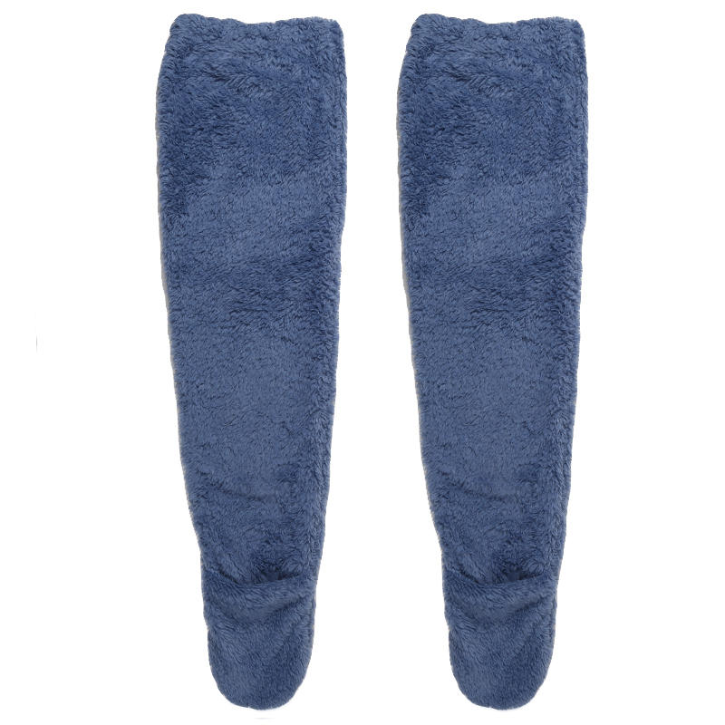 Пушистые высокие носки Тедди Ноги Прижимающиеся Длинные Лапки Пушистые Леггинсы Тапочки выше колена Мохнатые Чулки Носки-поло