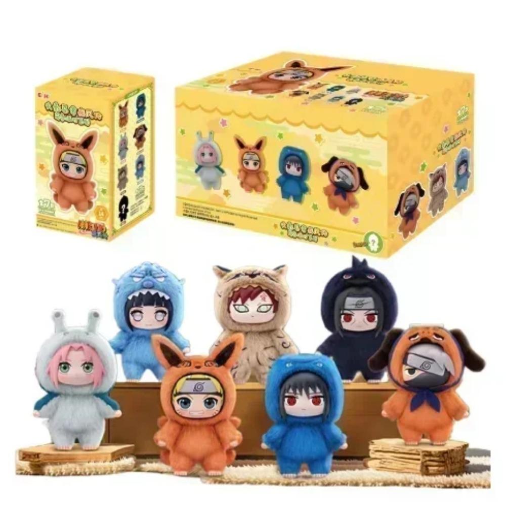 Новая EAKI Naruto Blind box Shippuden Party Series Мягкая плюшевая игрушка Ручная работа Украшение Коллекция игрушек Подарок