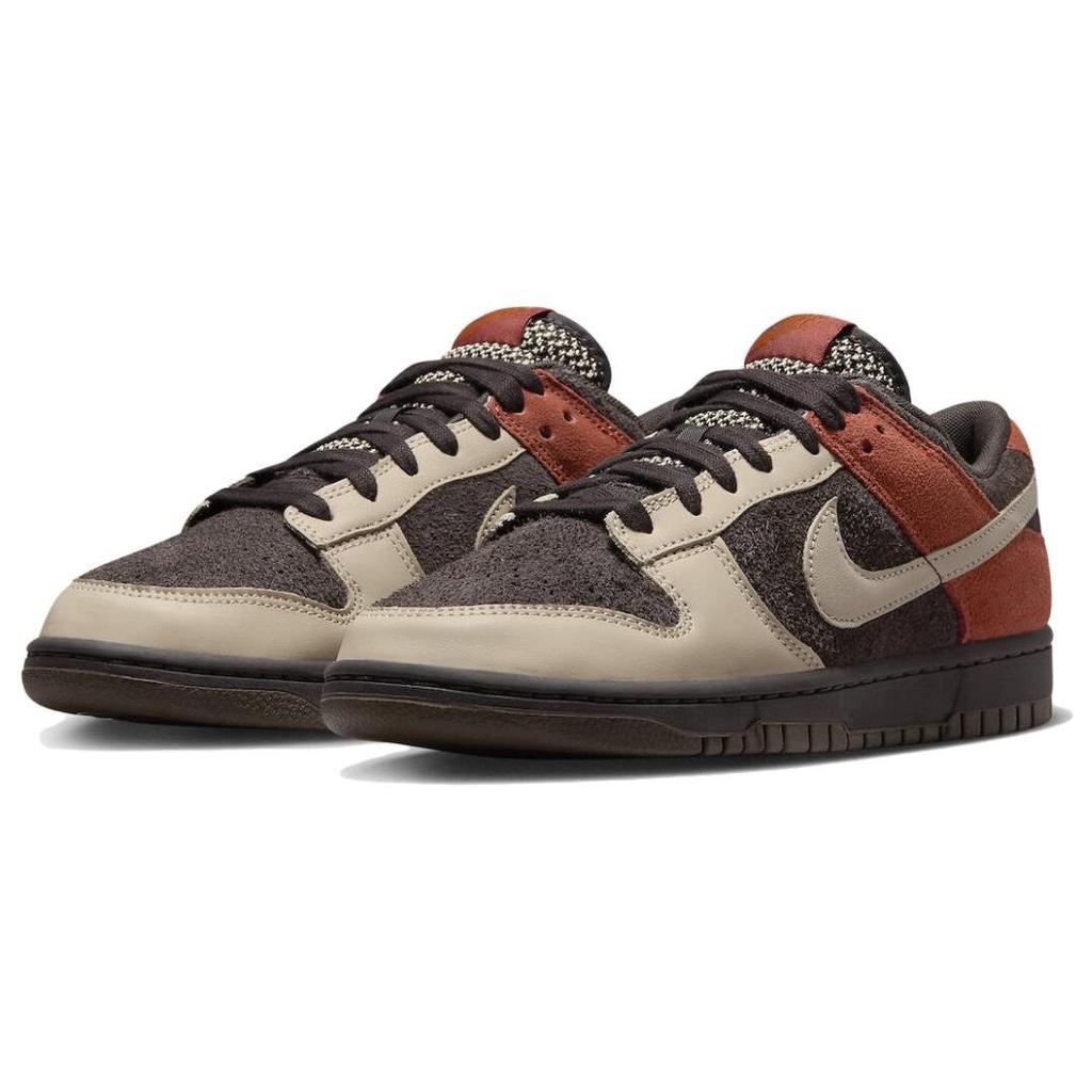 Nike Кроссовки унисекс Dunk Low Red Panda Коричневые бархатно-коричневые Sanddrift FV0395-200