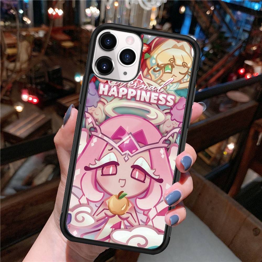Чехол для телефона Game Cookie Run Kingdom Для iPhone 17 Pro 16 Plus 16 Pro Max 15 14 13 12 11 Задняя крышка из ПК+ТПУ