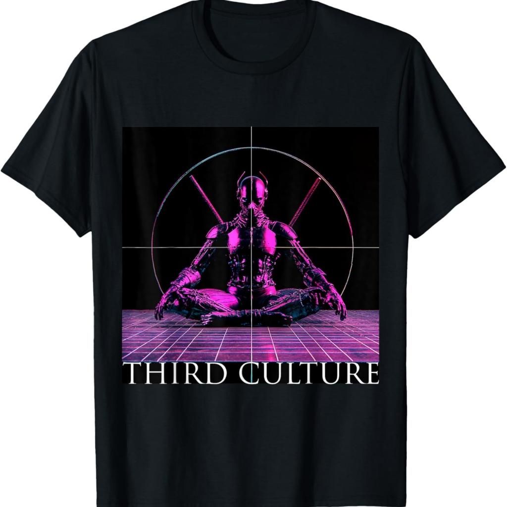 Футболка CYBERPUNK SAMURAI MEDITATING