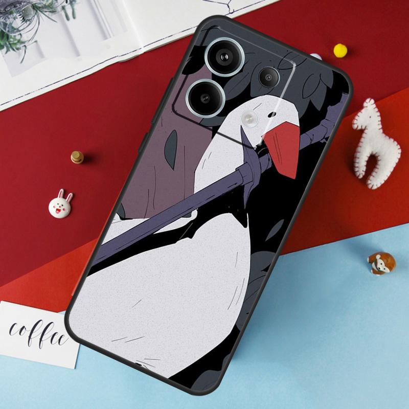 Cartoon Funny Goose Case For Xiaomi Redmi Note 13 12 11 8 9 10 Pro Note 12S 11S 10S Redmi 12 10C 12C 13C Cover