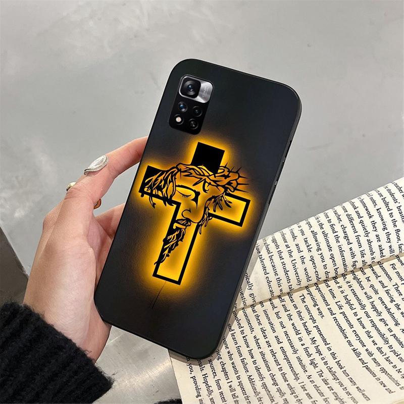 Чехол для телефона «Иисус Христос» для Xiaomi Redmi note 13 12 Pro 11S 11 10 Pro 10S 12S Redmi 10 9C 13C