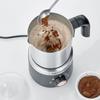 Emulsionneur de lait à induction - SEVERIN - SM3588 - Mousseur de lait chaud ou froid 300 ml en inox - 550 W - inox/noir