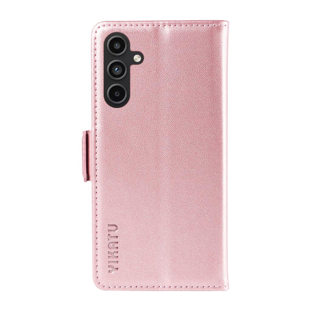 YIKATU YK-003 Для Samsung Galaxy A15 4G Кожаный чехол-кошелек с отделениями для карт Чехол для мобильного телефона Оптовая продажа