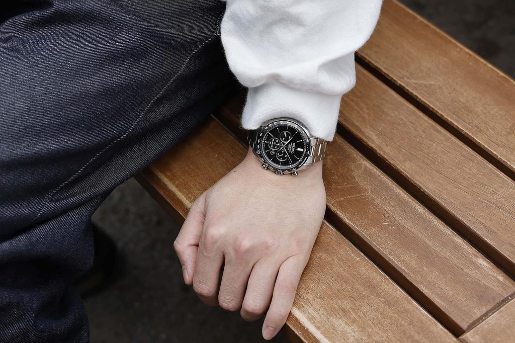 Seiko Selection Solar Chronograph The Standard SBPY167 Silver Watch Men's