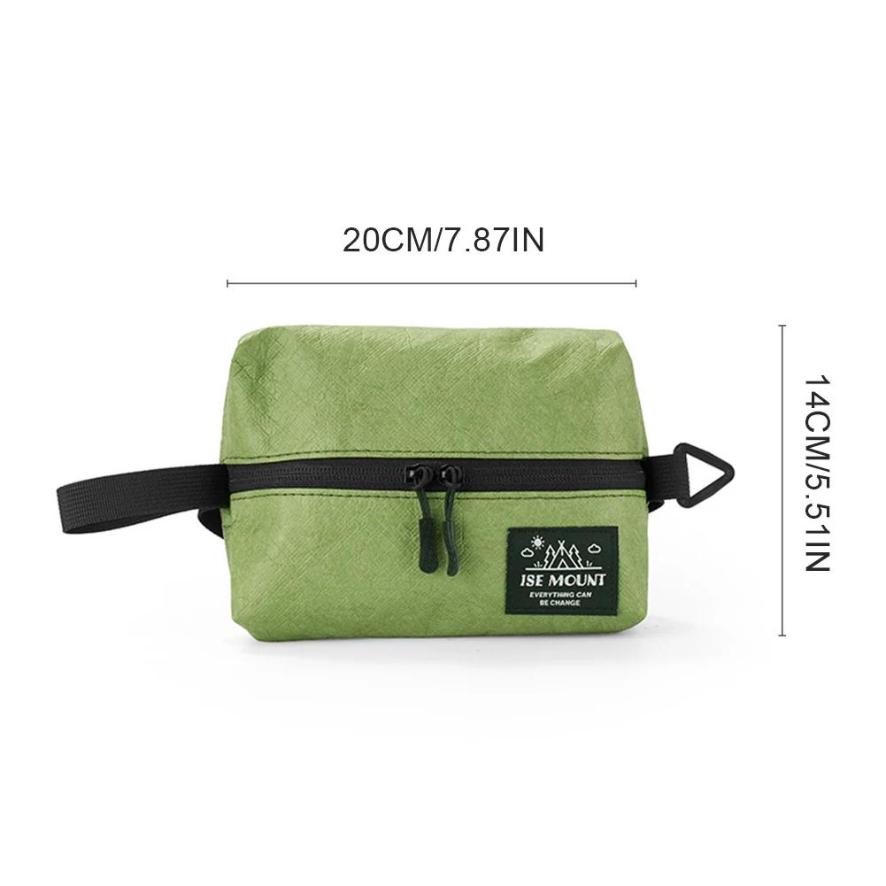 Polyester Camping Paper Box Multifunctional Kitchen Tissue Box Middle Perforated Paper Extraction Box Portable Outdoor Equipment