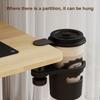 Регулируемые подстаканники для стола для кофе и воды, клипсы для стола, держатели для напитков с вращением на 360 градусов, для ежедневного использования