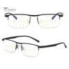 Бифокальные очки для чтения для мужчин Smart Zoom Компьютерные очки для чтения Блокировка синего света Анти-усталость глаз Легкие очки с улучшенной защитой зрения для