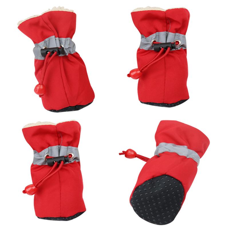 Pet Dog Shoes Winter Warm Dog Shoes Waterproof Anti-slip Boots For Small Dog Puppy Rain Boots Socks Chihuahua Yorkshire Pet Shoe