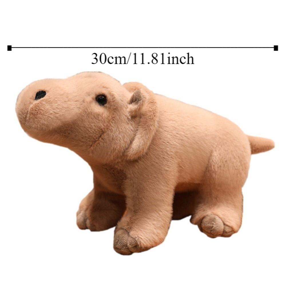 Forest Animal Hippopotamus Handmade Doll Cartoon Hippo Doll Plush Toy  Christmas Gift