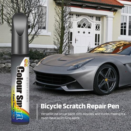 2Pcs Car Paint Touch-Up Pens Waterproof Compact Portable Car Scratch Repair Paste Effective Scratch Repair