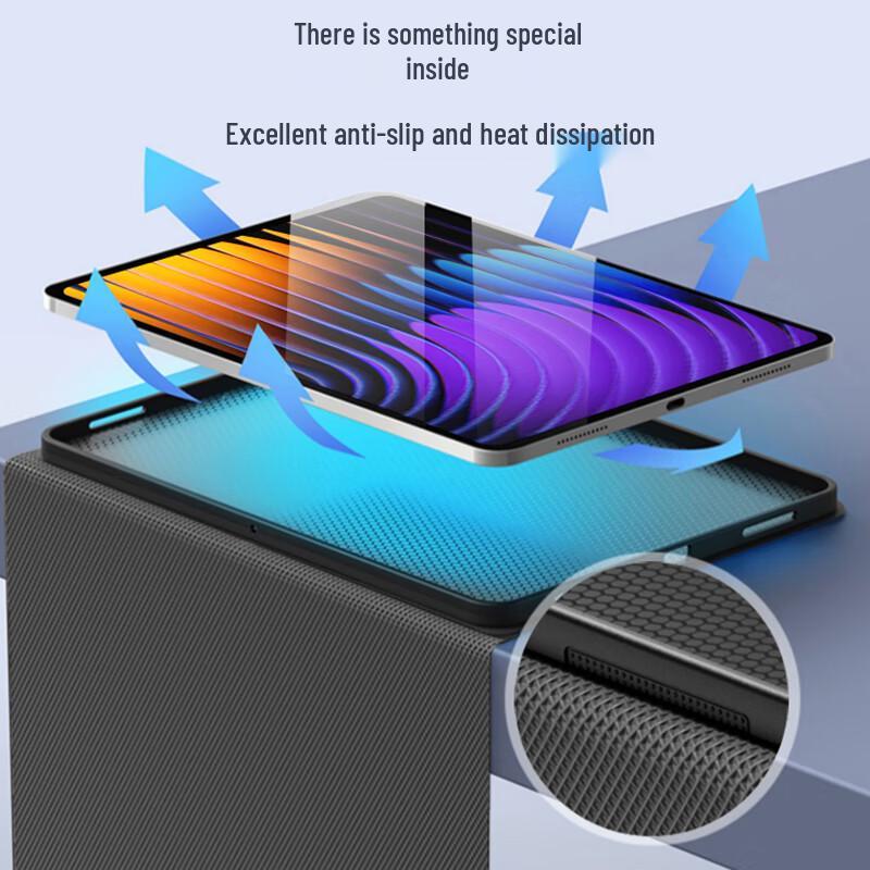 NEYAA Astronaut Liquid Silicone Tablet Case for Xiaomi
