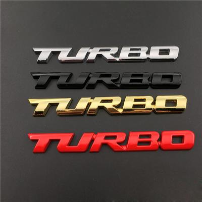1 шт. универсальная 3D металлическая буква для стайлинга автомобилей TURBO Boost Loading Boosting эмблема значок наклейка наклейка автоаксессуары