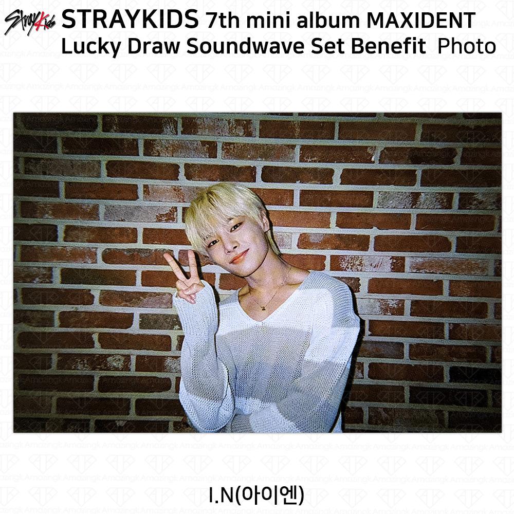 Stray Kids 7-й мини-альбом Maxident SoundWave 1-й розыгрыш фотокарточки KPOP