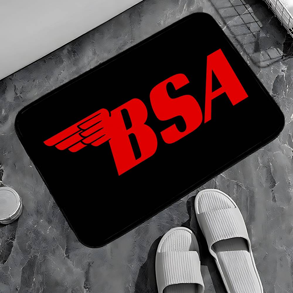 BSA Retrofit Motorcycle Entry Door Floor Mat Festive Decorations Carpet Bathroom Anti-slip Mat Entrance Doormat