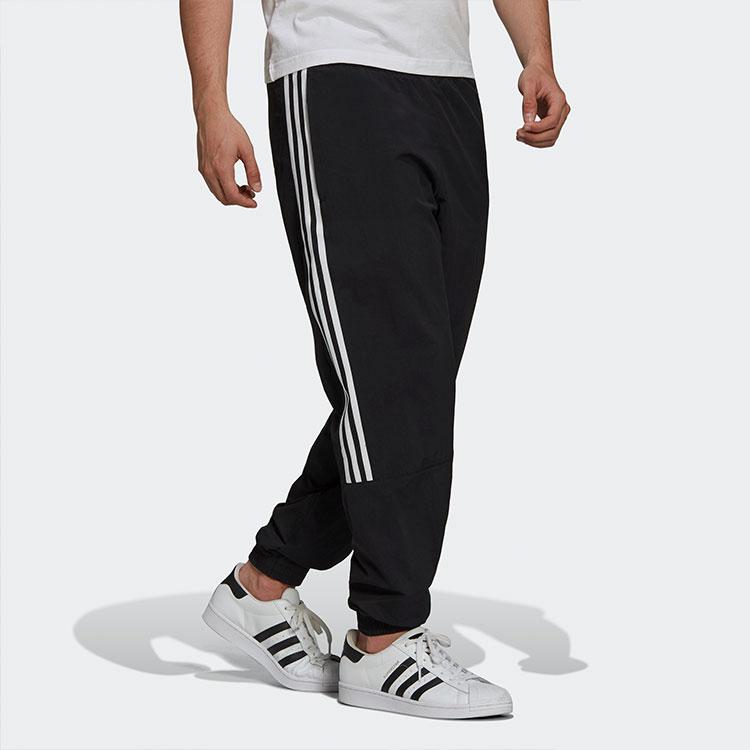 adidas Трикотажные штаны мужские черные H41387