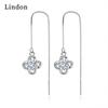 Lindon Copper Alloy Zircon Earrings Drop Earrings For Women Wedding Party Gifts