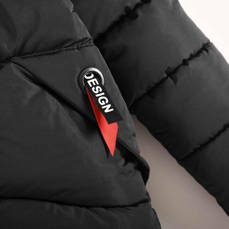 Winter Boys Padded Children's Children Hooded Velvet Thick Warm