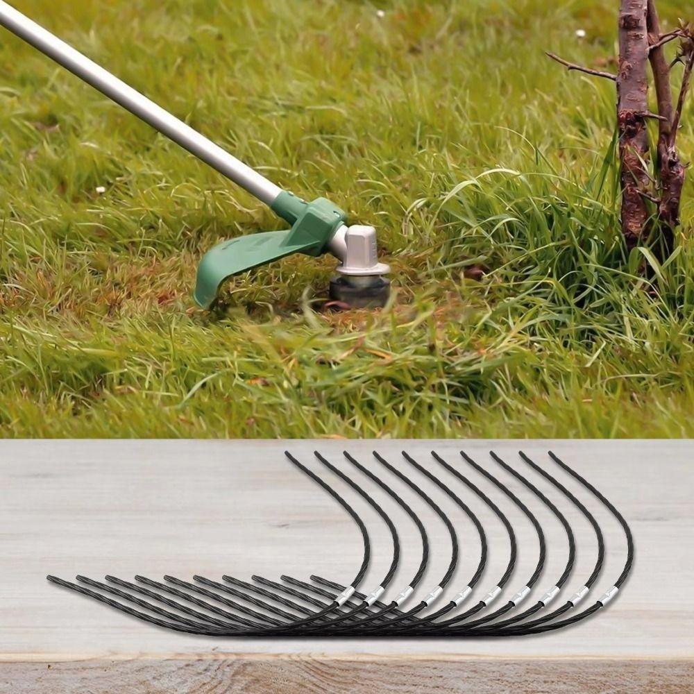 10pcs Replacement Grass Rope Wear-resistant Garden Accessories Efficient Mower Accessories Garden