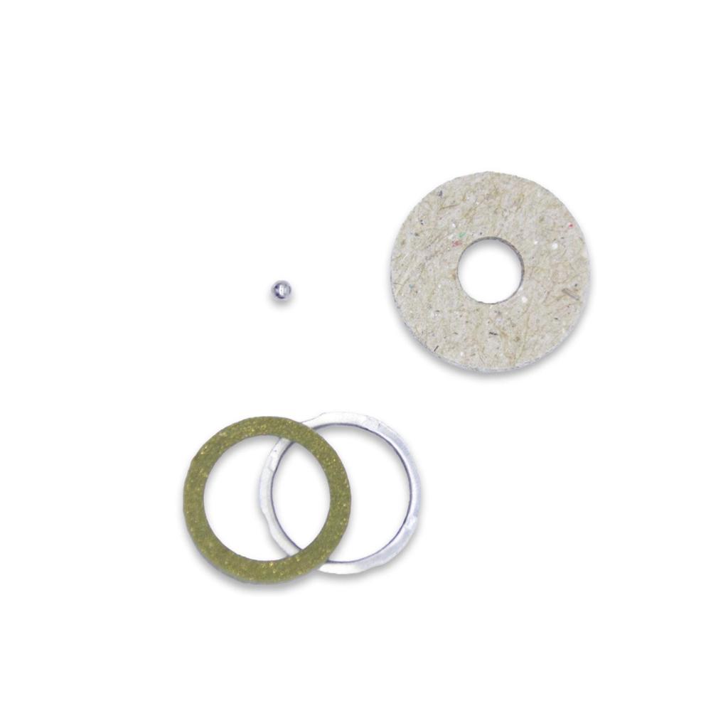 10 X F00VC99002 Common Rail Injector Sealing Rings with Steel Ball F00VC05001 Diameter 1.34mm Seals F 00V C99 002