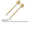 1/2Pcs Sisal Fiber Toilet Brush Eco-Friendly Beechwood Long Handle Cleaning Brush Sustainable
