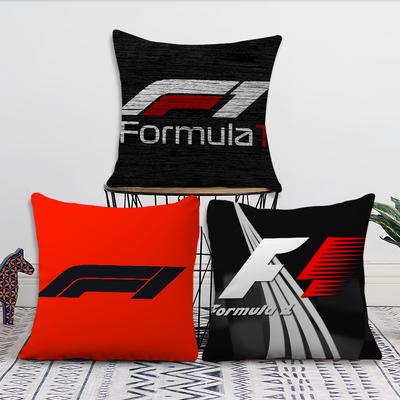 Гоночный F-Формула 1 Автомобиль Логотип F1 Мода наволочка Гостиная Изголовье Офис Спальня Подушка Диван Подушка для сна Наволочка