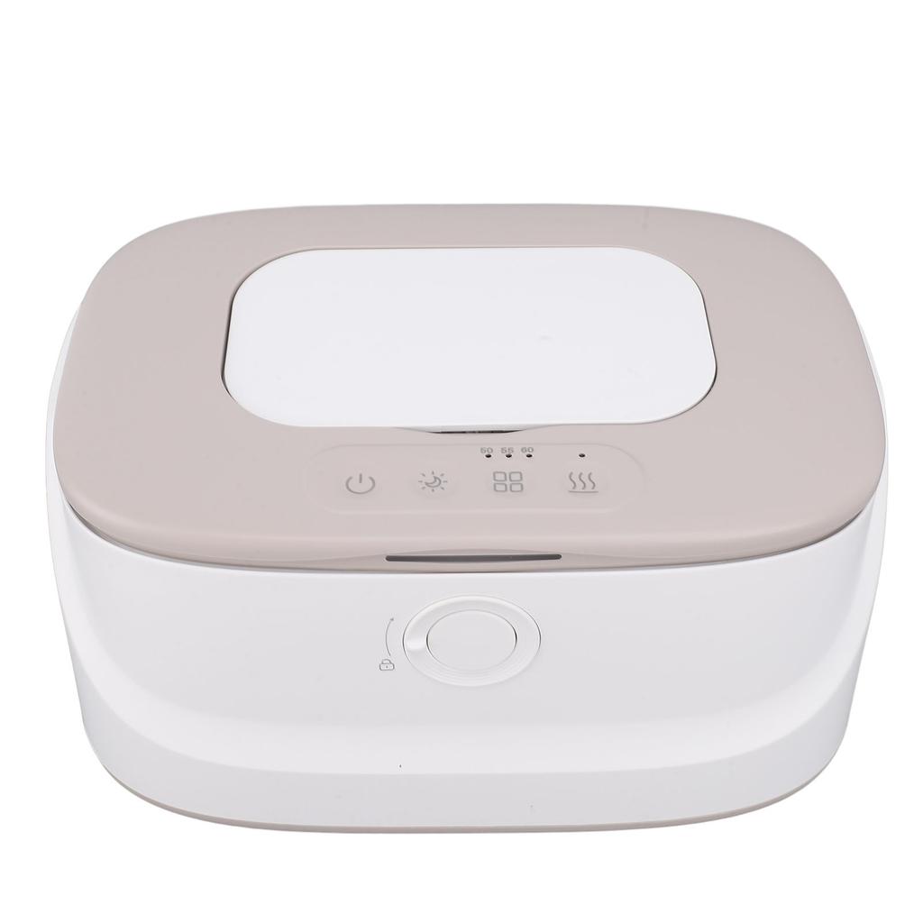 Подогреватель влажных салфеток для младенцев с регулируемой температурой, большой емкостью, диспенсер для подогрева влажных салфеток с ночником