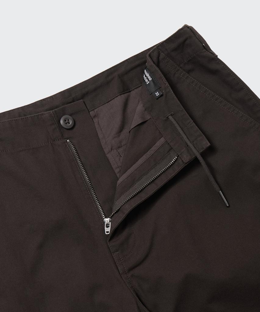 MUSINSA STANDARD Cotton Parachute Pants [Dark Brown]