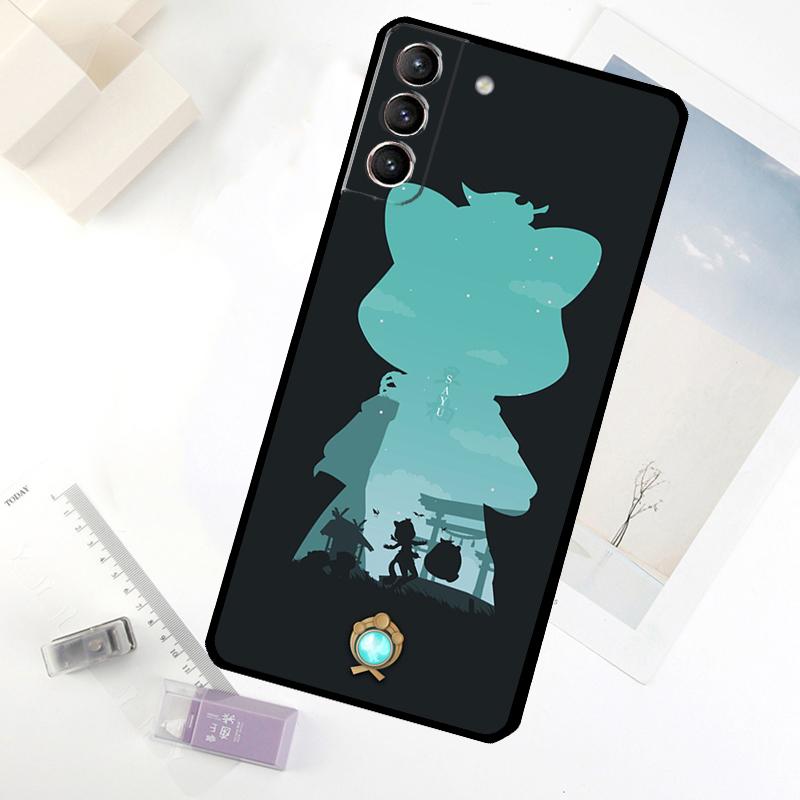 Чехол для телефона Genshin Impact для Samsung Galaxy S20 FE S21 S22 S23 S24 S25 S26 Ultra S10 S25 Plus S25 FE