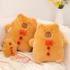 Cartoon Cute Christmas Cookies Gingerbread Doll Kapibala Doll Plush Toy Doll Children's Pillow Gift