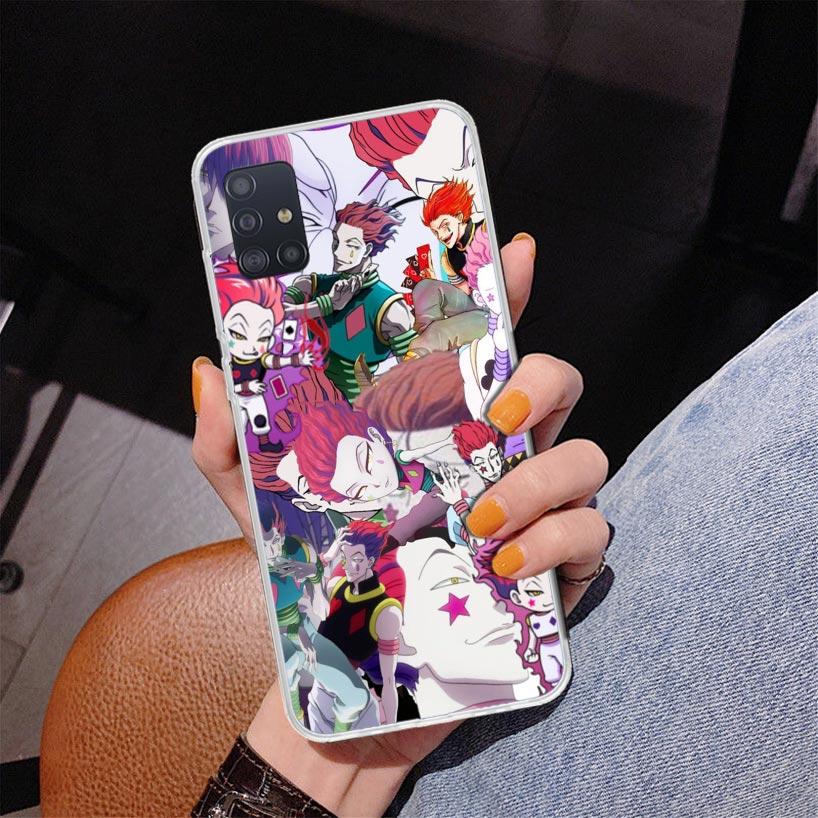 Чехол для телефона Hunter X Hisoka для Samsung Galaxy A52 A32 A22 A12 A51 A31 A50S A30S A20S A10S Note 20 Ultra 10 Plus S10 A72 A71 Gala
