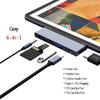 Адаптер расширения Type-C для IPad Pro Hub USB-C к HDMI + Audio 3.5 + USB 3.0 Hub Док-станция для сотового телефона Type-C