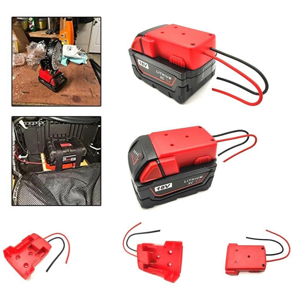 12AWG DIY Battery Adapter Power Battery Converter 135mm 1pcs