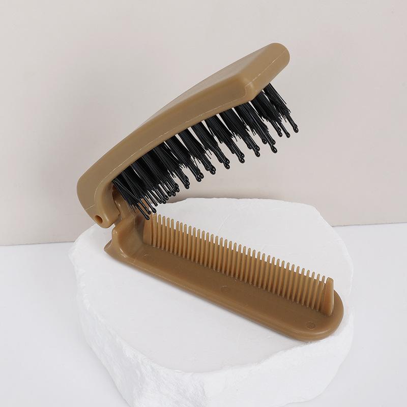 Складная расческа профессиональная портативная расческа для волос с жесткими зубьями расческа для укладки макияжа