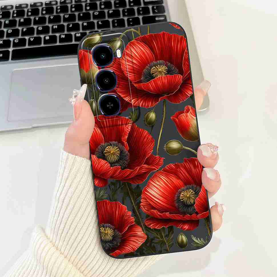For itel City 100 4G C671L Case Cute Butterfly Rabbit Soft Silicone Back Cover For ITEL City100 4G 6.75" Fashion Bow Phone Shell