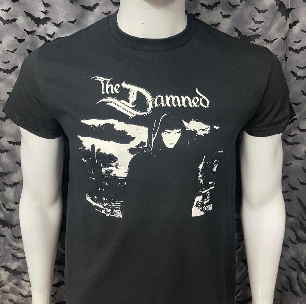 Футболка The Damned Дэйв Вэниан Готик-рок Панк-рок 70-е 80-е New Rose Аккуратная