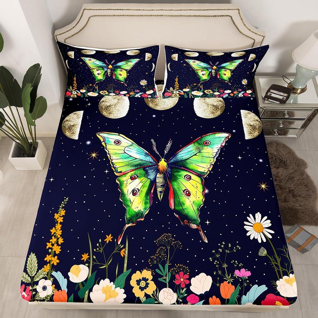 Постельное белье из трех частей с принтом текстуры коровьей шкуры для взрослых и детей