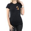Janis Joplin Womens/Ladies Floral Faux Pocket Cotton T-Shirt