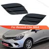 Накладка на противотуманную фару автомобиля для Renault Clio MK4 2016 2017 2018 2019 Передний бампер Рамка противотуманной фары Решетка Аксессуар
