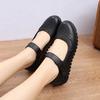 Hot-selling Middle-aged and Elderly Mother Shoes Cowhide Women's Single Shoes Casual and Comfortable Four-season Single Shoes 2025 Direct Sales