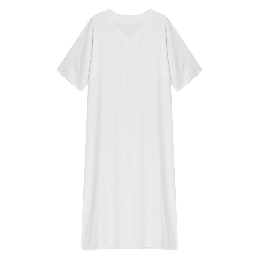 Мужской халат арабский этнический костюм рубашка мусульманский тобе кафтан халат исламский Ближний Восток Саудовская Аравия свободное длинное платье маскарадный костюм