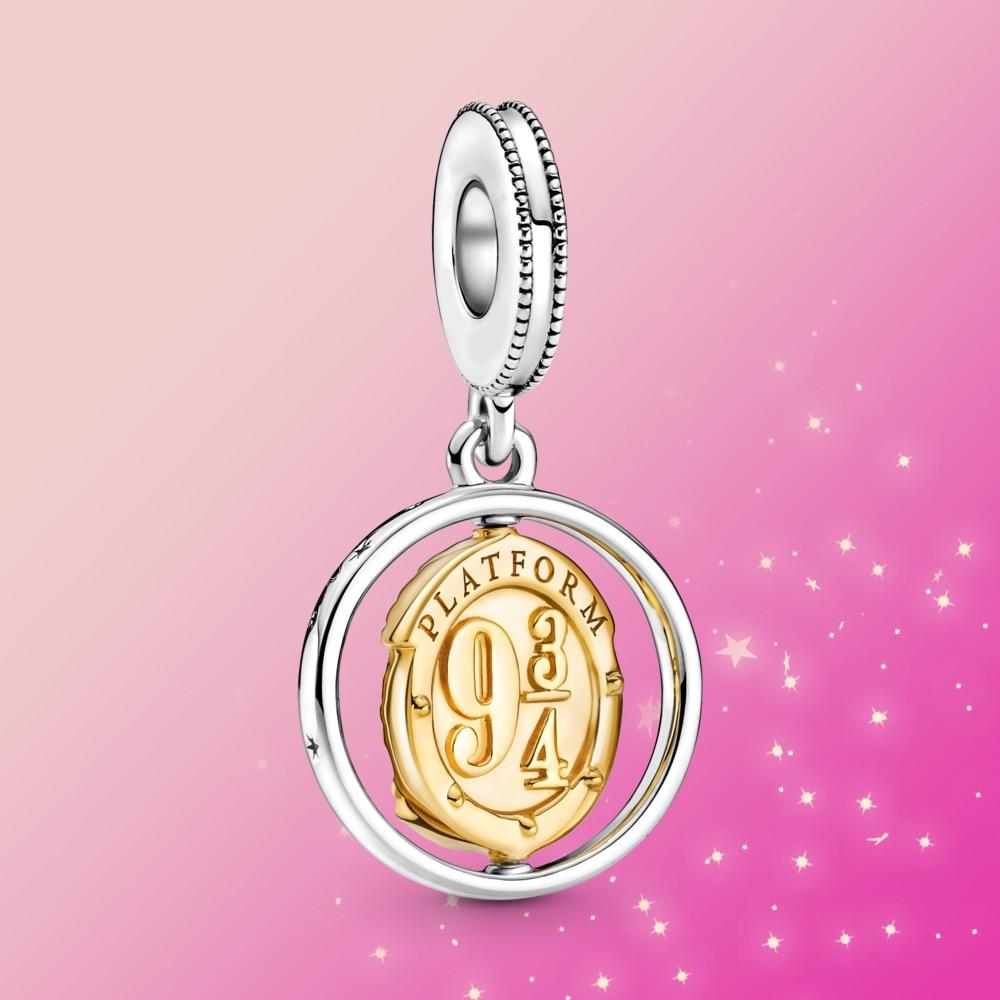 Ювелирные изделия из серебра 925 пробы, волшебная шляпа, шарм-информатор, артефакт смерти, болтающаяся связь, приобретение, браслет