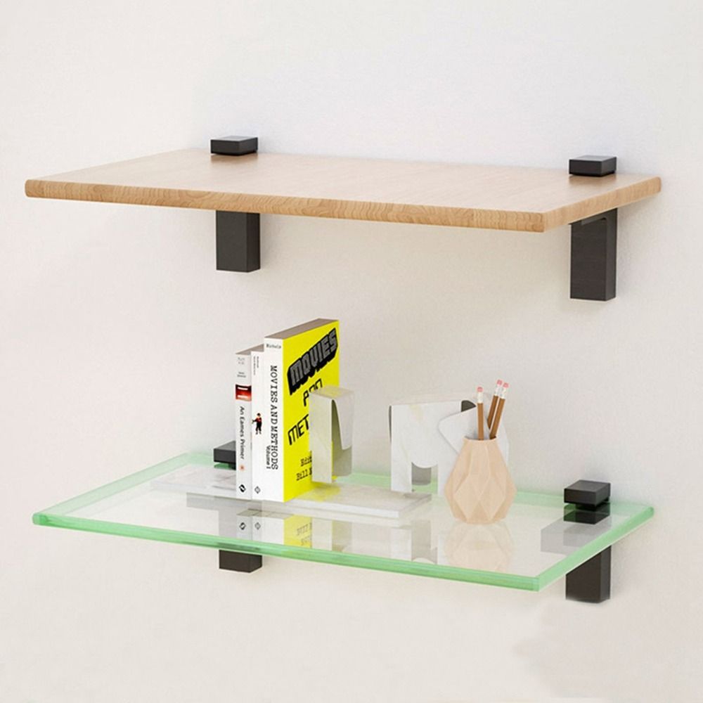 Furniture Accessories Cabinet Door clip Glass Shelf Holder Glass Door Clamp Frameless Brackets