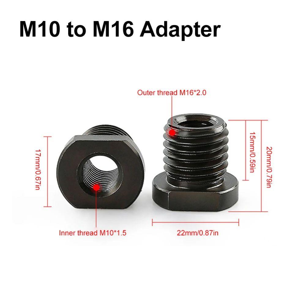 1 шт. M10 - M14 M16 резьба переходник гайка оправка соединитель полировка винт