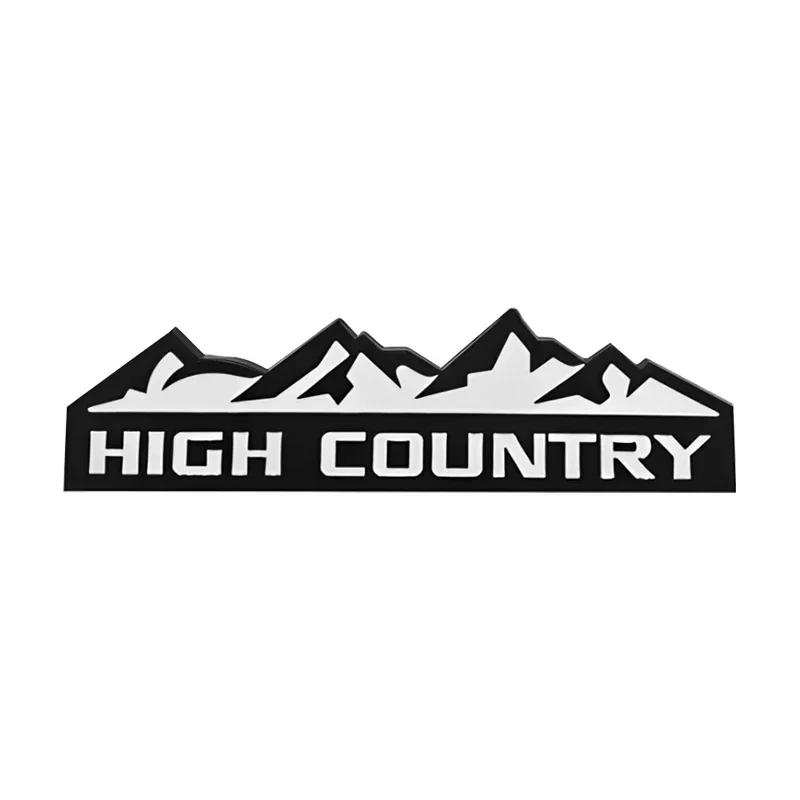 3D ABS Эмблема Наклейка на кузов автомобиля Задний багажник Значок Для chevrolet Colorado HIGH COUNTRY malibu XL silverado spark LT Аксессуары