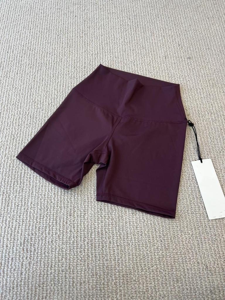 Короткие велосипедные шорты ALO Yoga с высокой талией, ощущение второй кожи - Фитнес-штаны для женщин, Подтягивающие ягодицы, Быстросохнущие