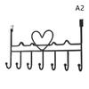 Door Behind Hook Storage Wall Hanging Clothes Hanger Hook Punch-Free Hanger Bedroom Organizer Storage Accessories